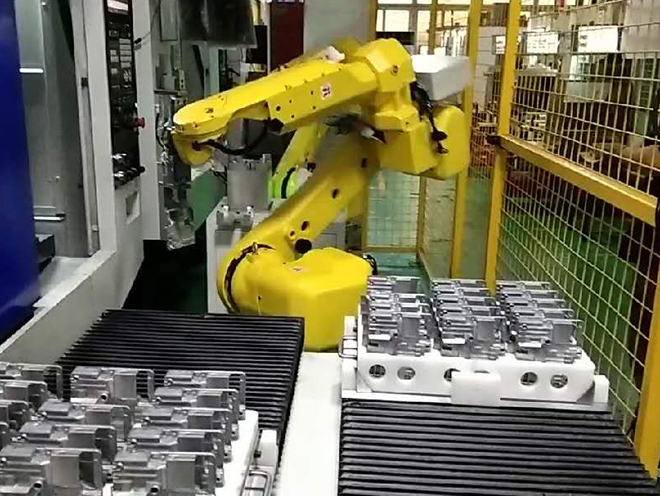 CNC機器人自動上下料